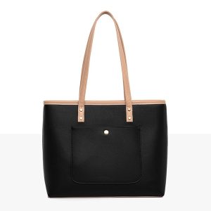 sac d ordinateur Femme Noir