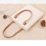 Sac avec poignées en cuir PU