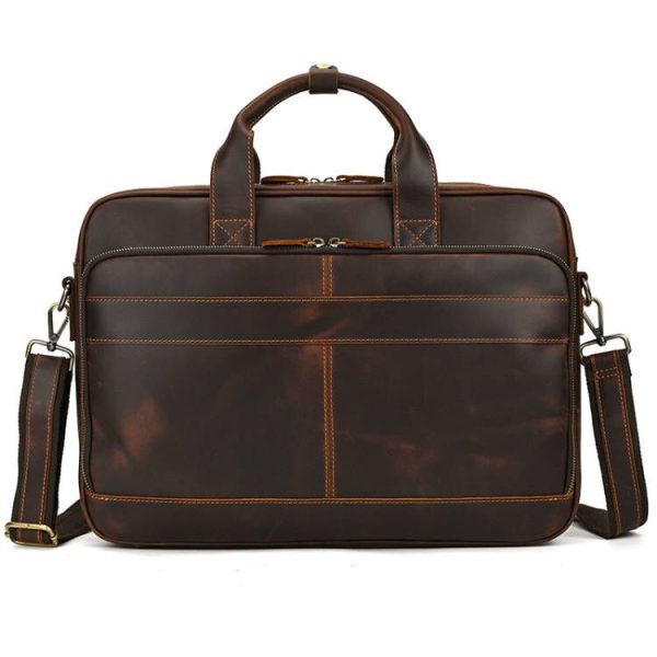 sacoche ordinateur cuir homme Boston