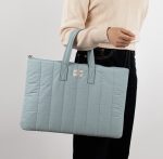 sac à main pour ordinateur bleu ciel
