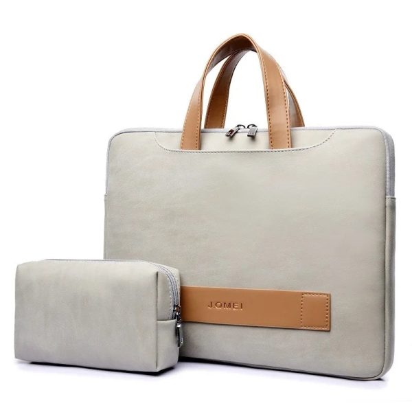 sacoche beige PC