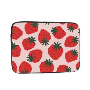housse pour ordinateur 14 pouces fraises