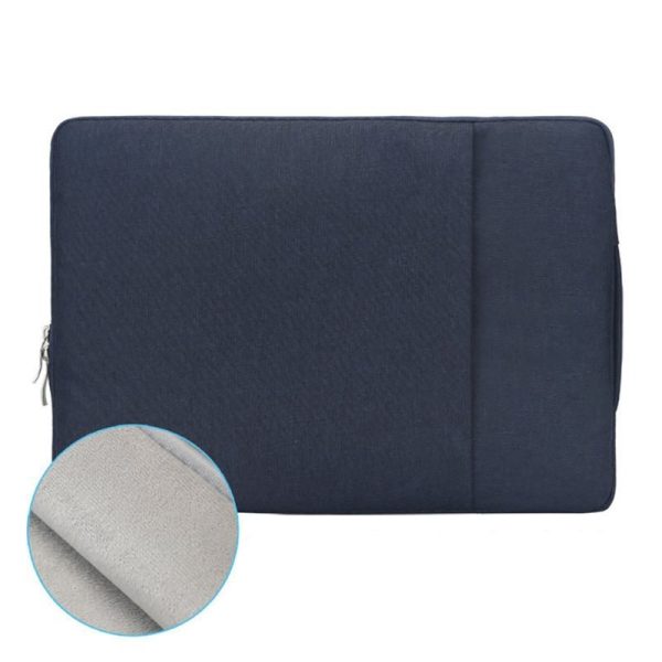 pochette ordinateur 16 pouces indigo