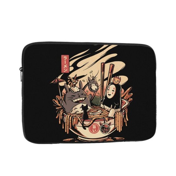 housse PC ramen Ghibli