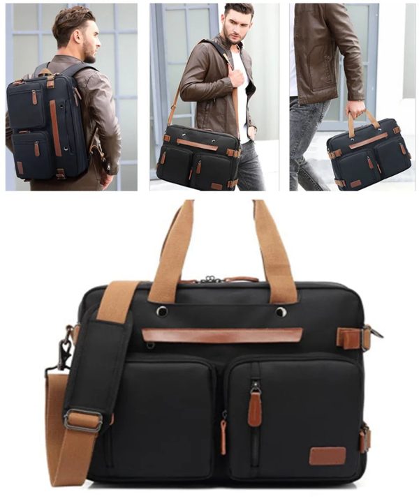 Sac à Dos Convertible Sacoche Ordinateur