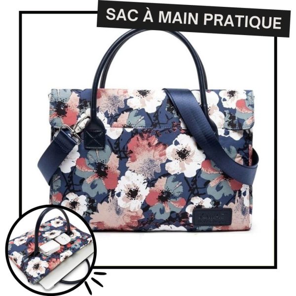 sac ordinateur portable camélia
