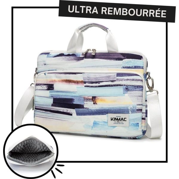 sacoche ordinateur aquarelle