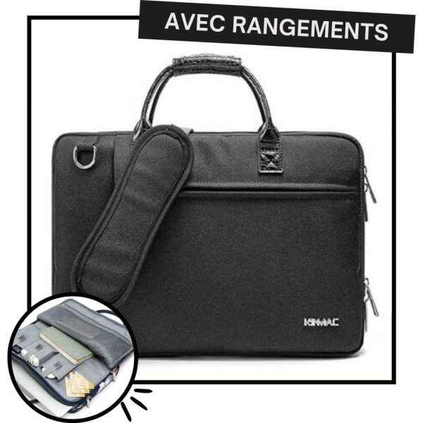 sacoche ordinateur noire