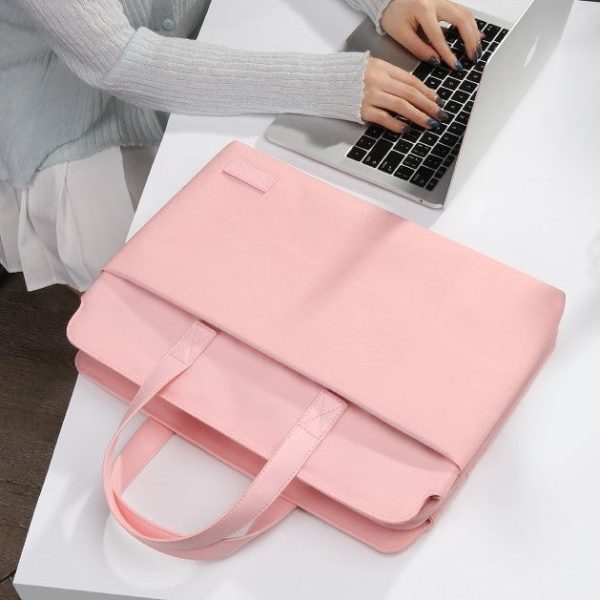 sac ordinateur portable rose