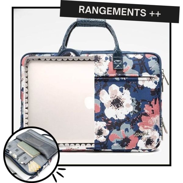 Sac Ordinateur Tendance Camélia